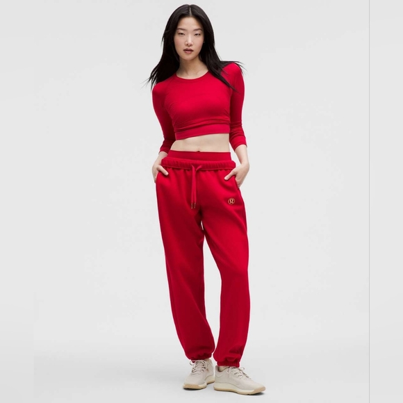 Lululemon Lunar New Year Swiftly Tech Long-Sleeve 2.0 *Waist Length Dark Red 2 - Picture 3 of 10